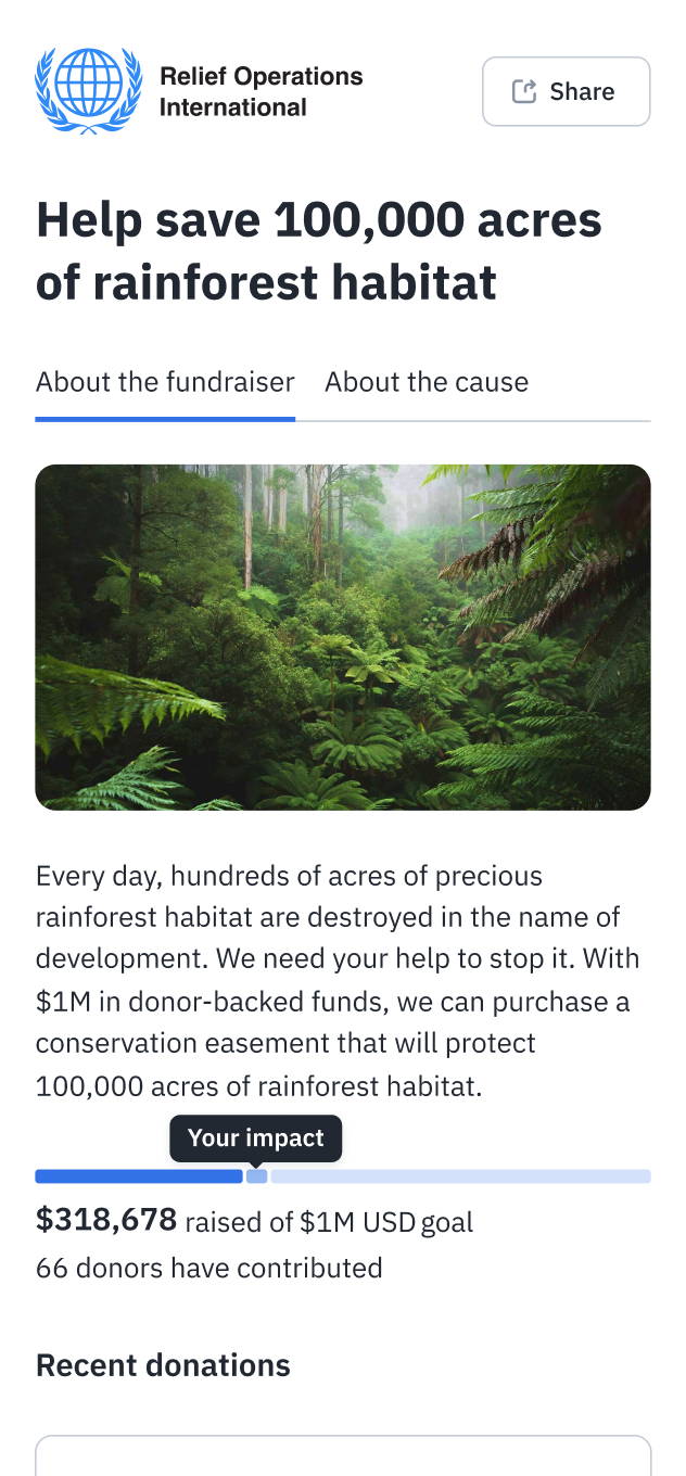 Campaign Pages Screenshot 2