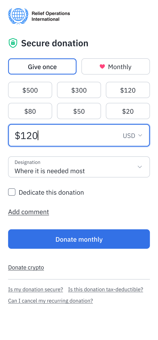 Campaign Pages Screenshot 1