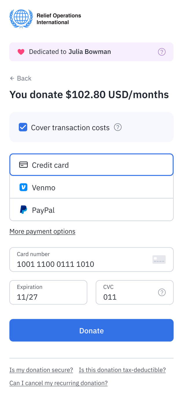 Campaign Pages Screenshot 3