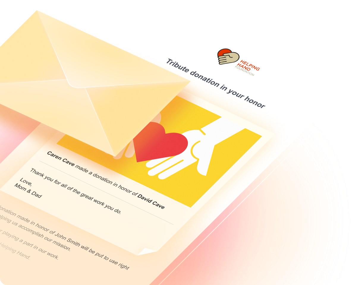 Send acknowledgements