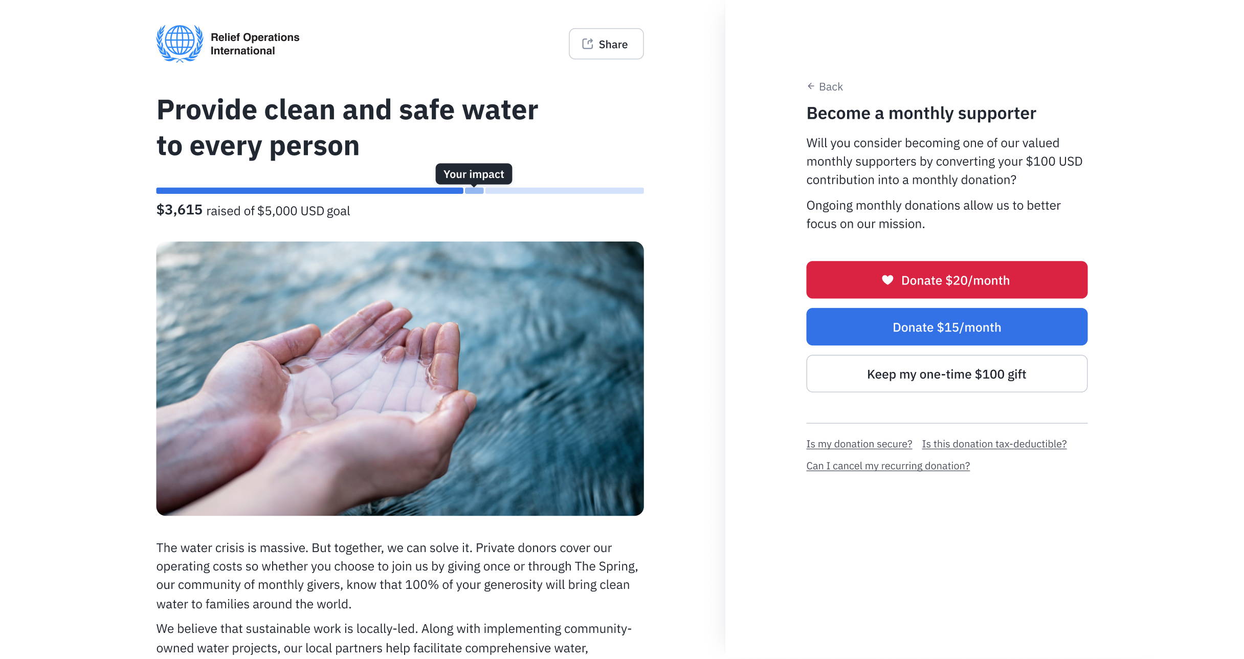 Campaign Pages Screenshot 5