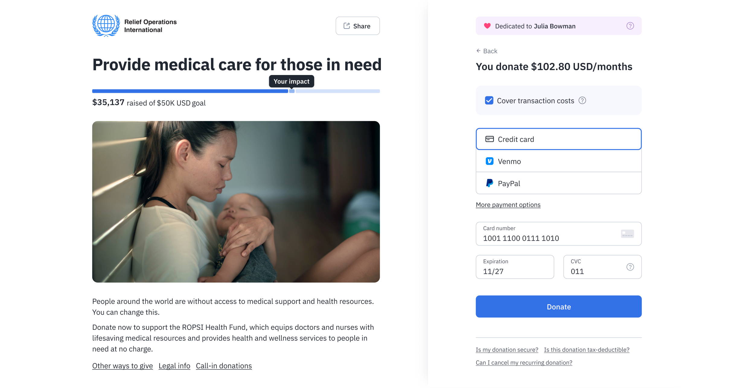 Campaign Pages Screenshot 3