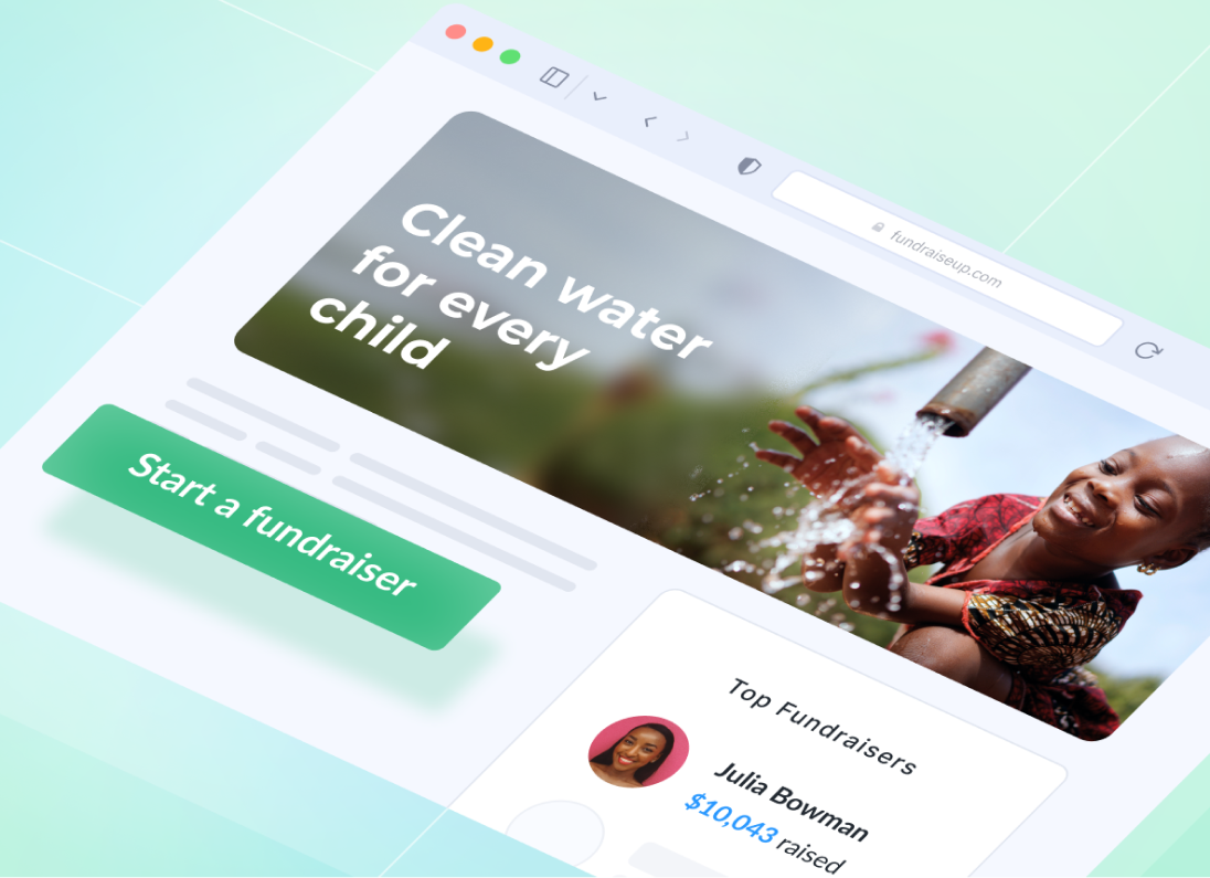 Fundraisers that integrate with your website