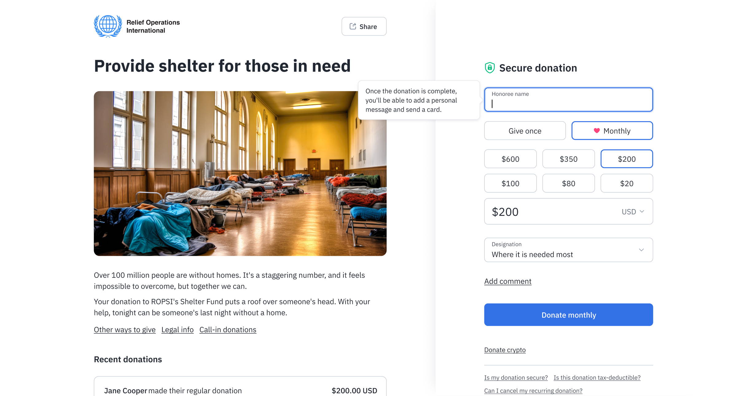 Campaign Pages Screenshot 6