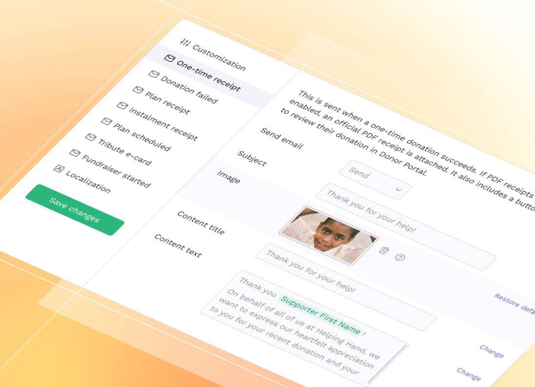 Create campaign-specific email templates